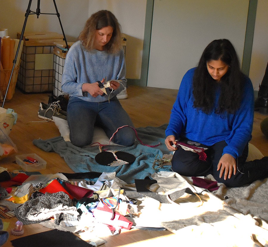 atelier de groupe d'art-thérapie